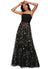 Perla A-line Straight Floor-Length Tulle Prom Dresses With Beading P0022194